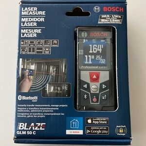 NEW in box Bosch GLM 50 CX Laser Measure